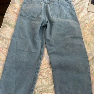 Women's Blue and Grey Jeans
